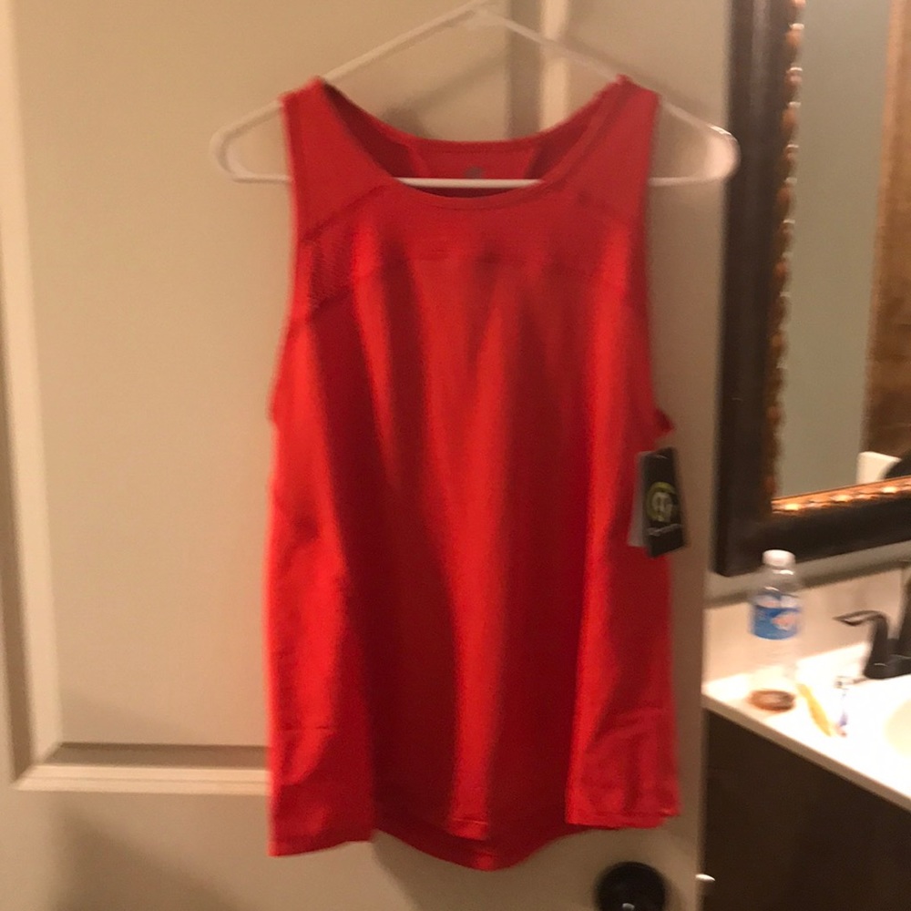 Red champion athletic tank